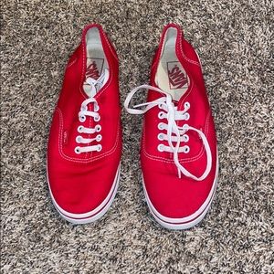 Red vans